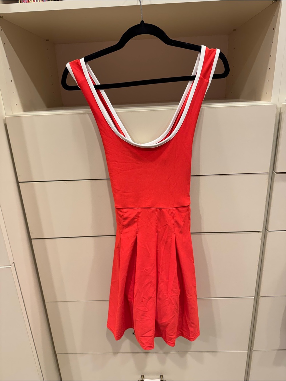 Prince Pickleball Athletic Tank Dress with Crisscross Back and built in shorts - Picture 3 of 6